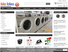 Tablet Screenshot of isla-idea.com